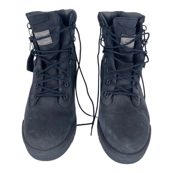 Timberland 6 Inch Premium Field Boot Navy Size 10.5 - Picture 2 of 10